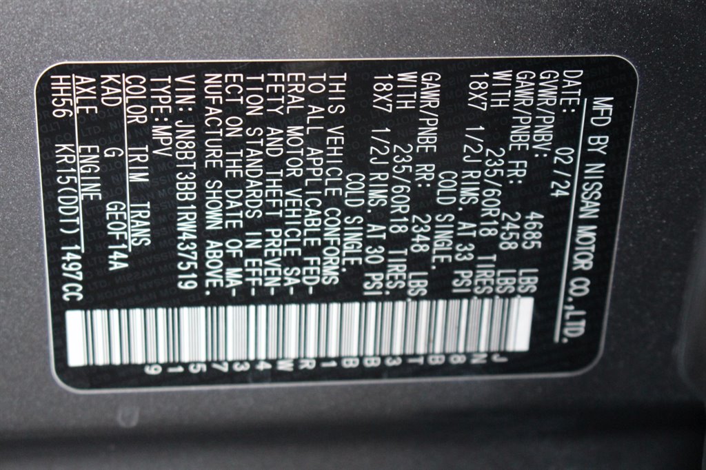 2024 Nissan Rogue SV - Photo 54